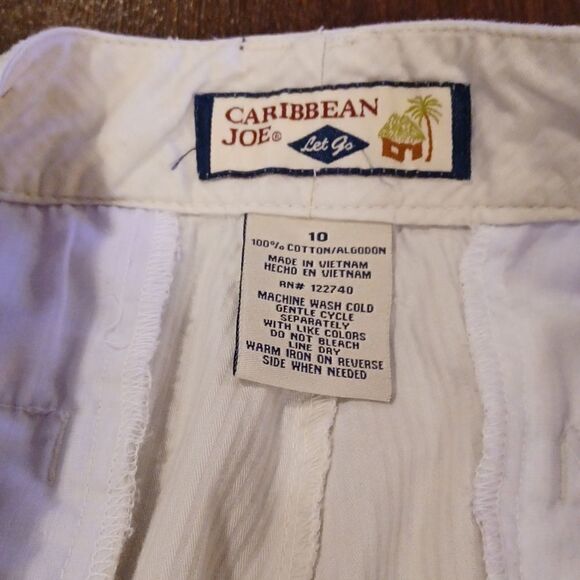 Pre-loved Caribbean Joe Women's Capris Pants Size 10 - Picture 6 of 7